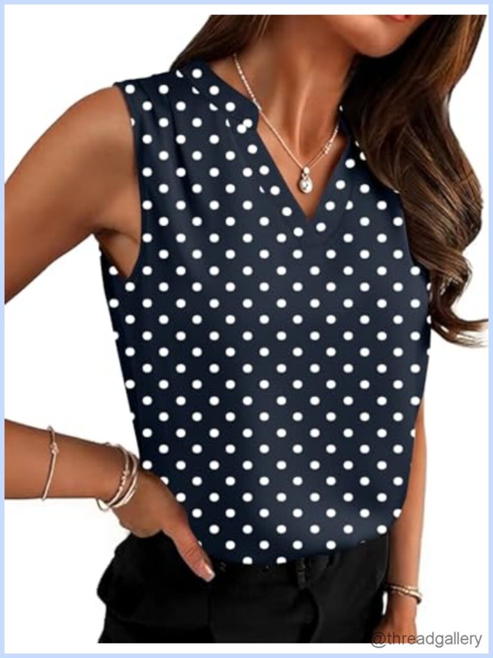 Satin V Neck Pleated Camisole Top